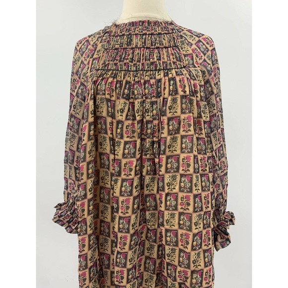 Anthropologie Tanvi Kedia Taliyah Abstract Dress - Picture 3 of 11